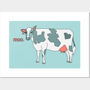 moo. Posters and Art